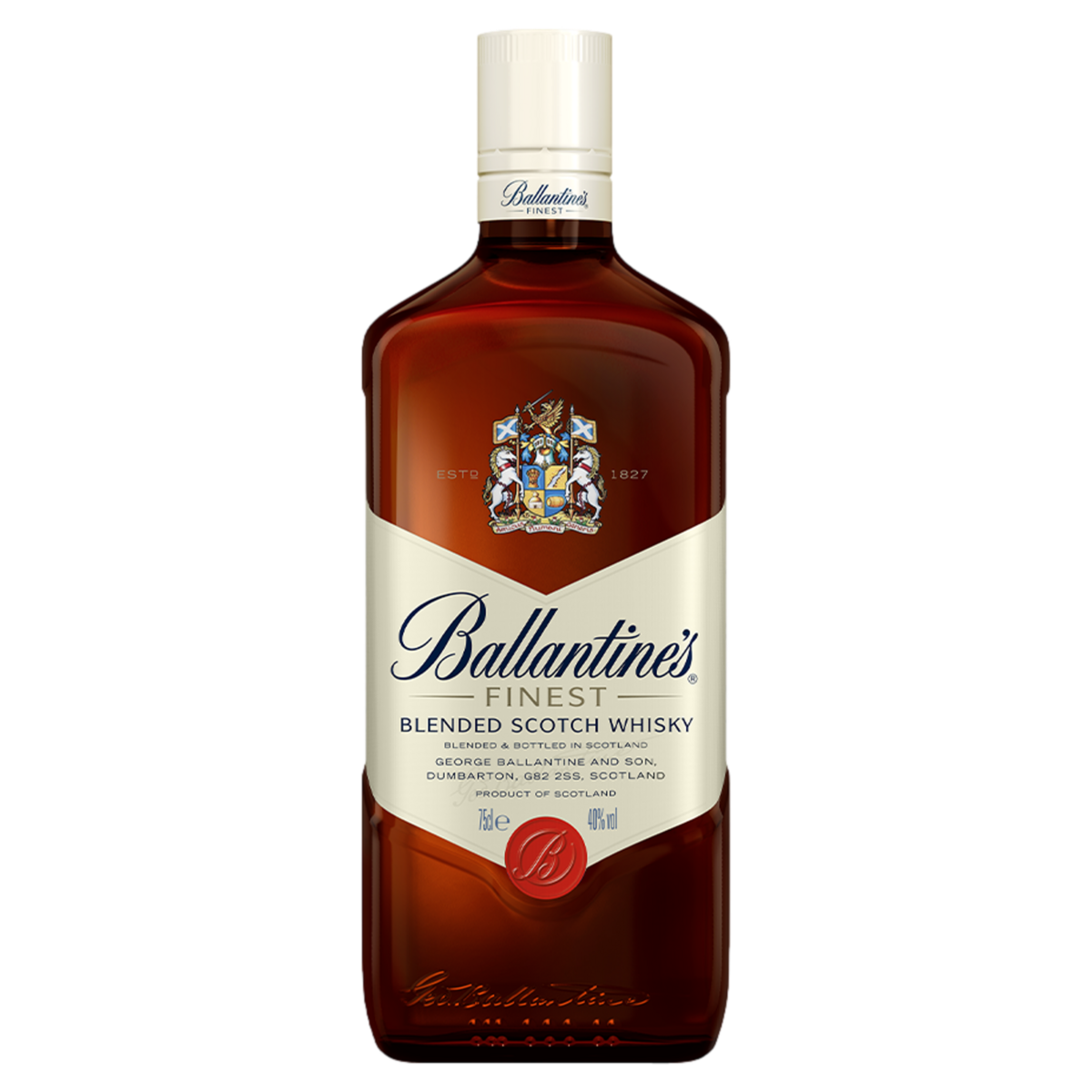 Whisky Escocês Blended Finest Ballantines Garrafa 750ml