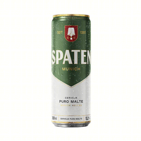Cerveja Munich Helles Puro Malte Spaten Lata 350ml