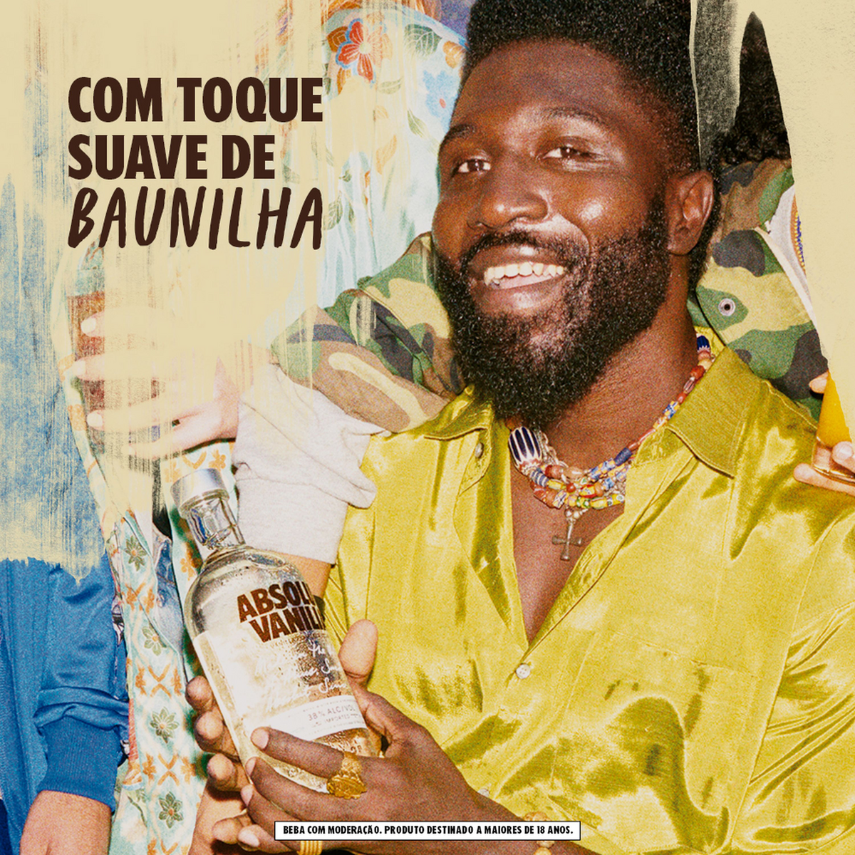 Vodka Destilada Vanilia Absolut Garrafa 750ml