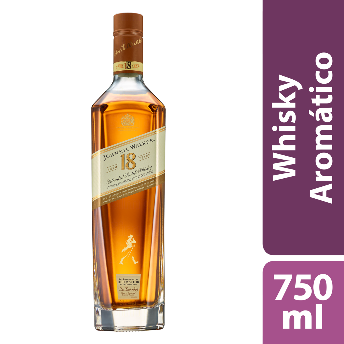 Whisky Johnnie Walker 18 Anos - 750ml