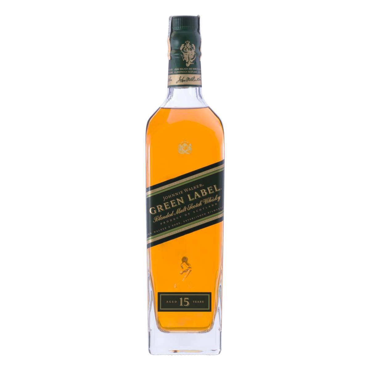 Whisky Escocês Blended Green Label Johnnie Walker Garrafa 750ml