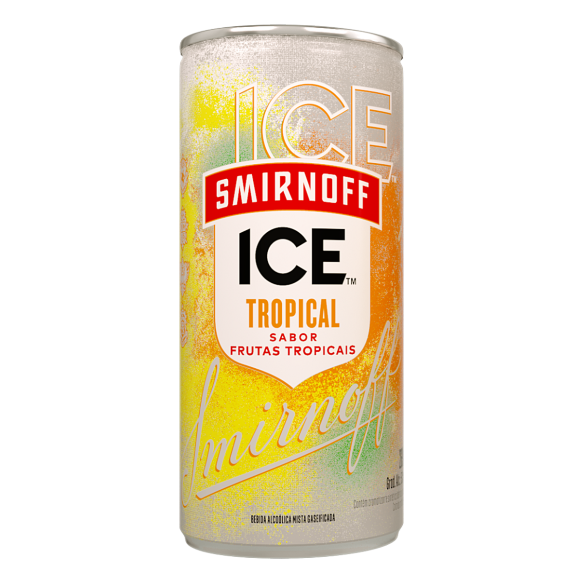 Bebida Mista Alcoólica Gaseificada Tropical Smirnoff Ice Lata 269ml