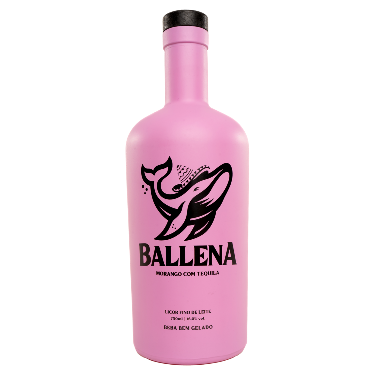 Licor Fino Ballena Morango com Tequila 750ml